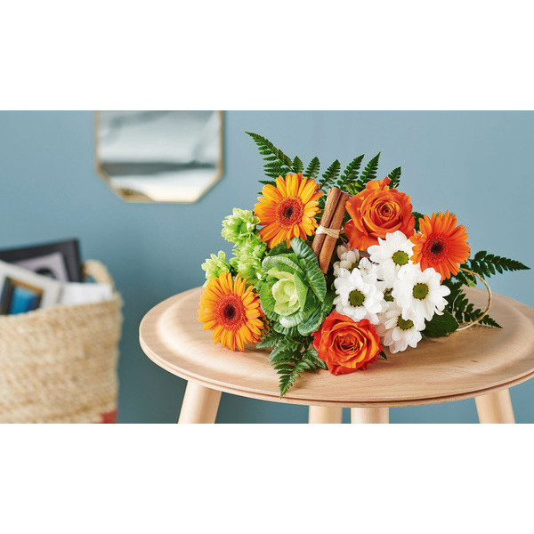 Bouquet Floréal orange 