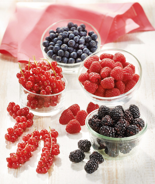 FRAMBOISES OU MYRTILLES OU MÛRES