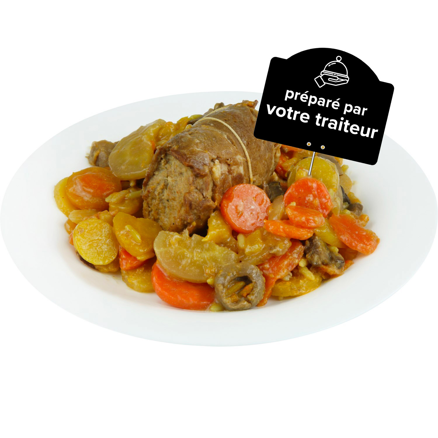 CARREFOUR Paupiette de veau   code EAN 3276555432161 