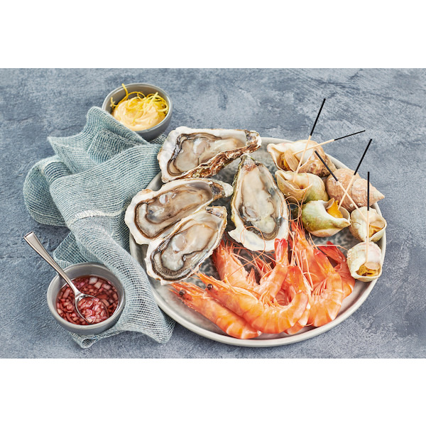 Assiette de fruit de mer
