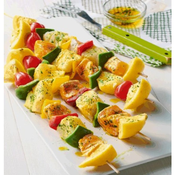 Brochette de saumon et de cabillaud marinée 3276557861167 (3276557861167)