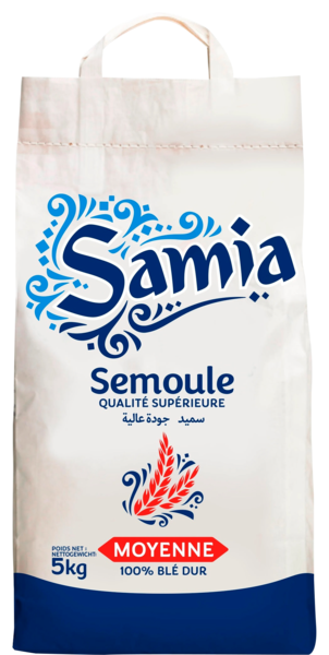  Semoule De Blé Moyenne Samia code EAN 3276650050055 