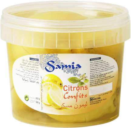 Citrons confits Samia