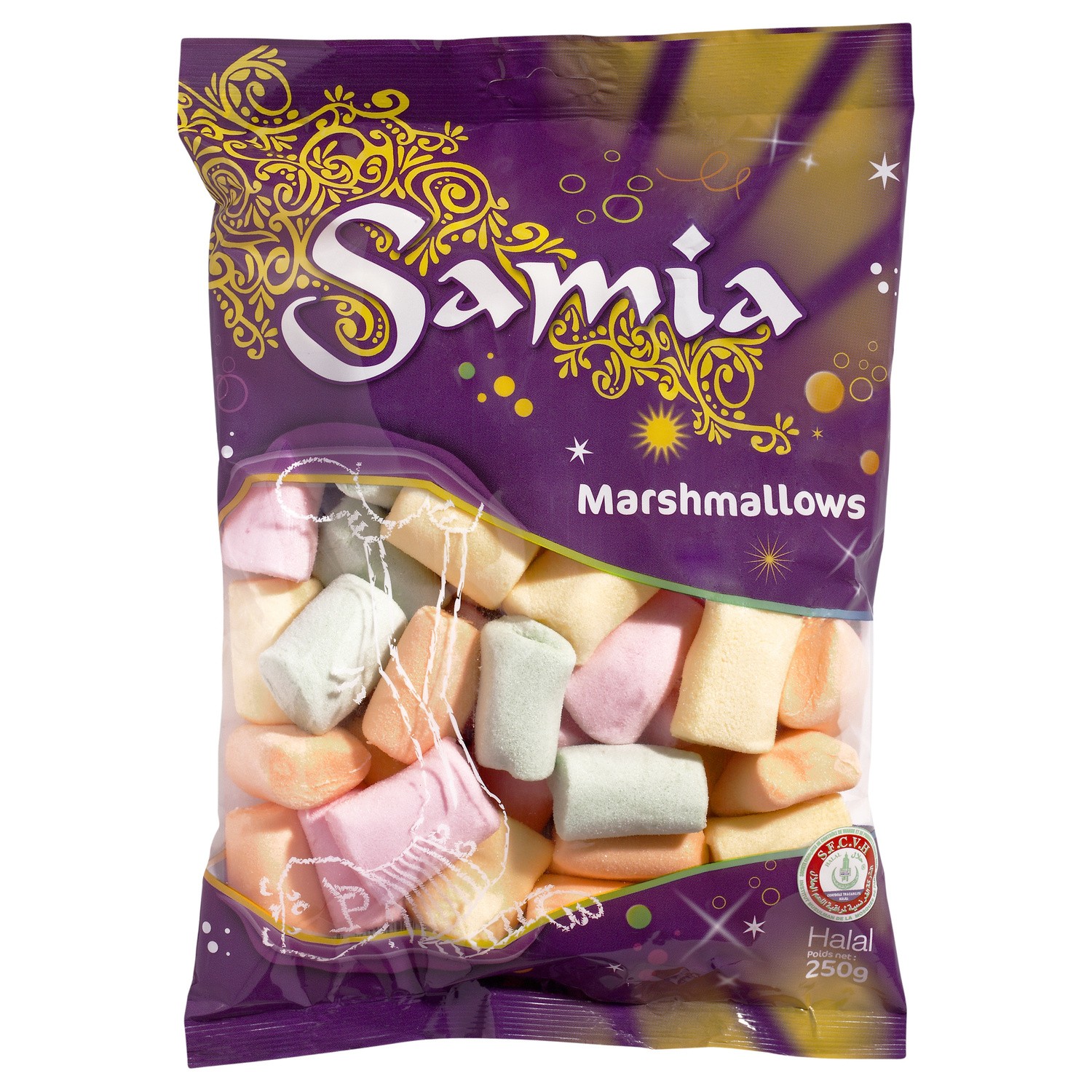 Bonbons halal marshmallow SAMIA