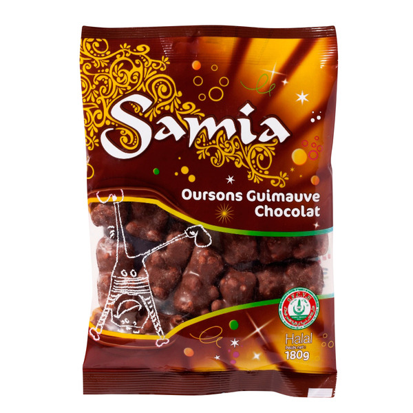 Oursons Guimauve Chocolat Halal