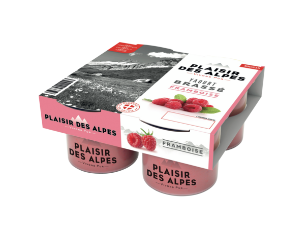 YAOURT BRASSÉ FRAMBOISE
