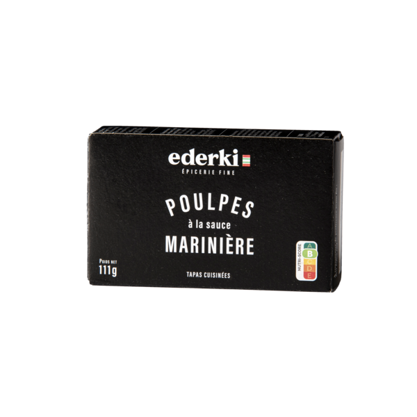 POULPES À LA SAUCE MARINIÈRE
3277510001088 EDERKI POULPES À LA SAUCE MARINIÈRE
3277510001088 EDERKI