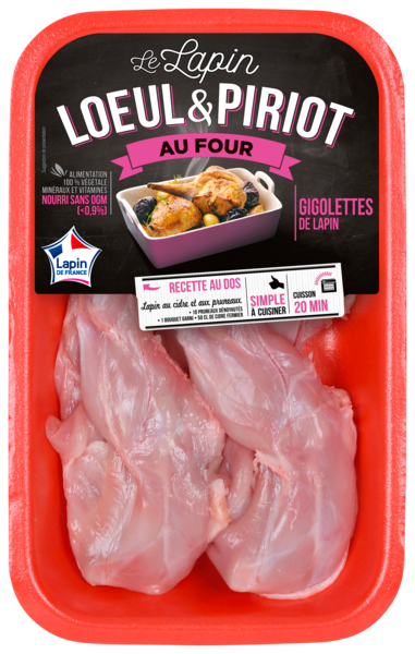 LOEUL ET PIRIOT Gigolettes De Lapin Loeul & Piriot code EAN 3277820000160 