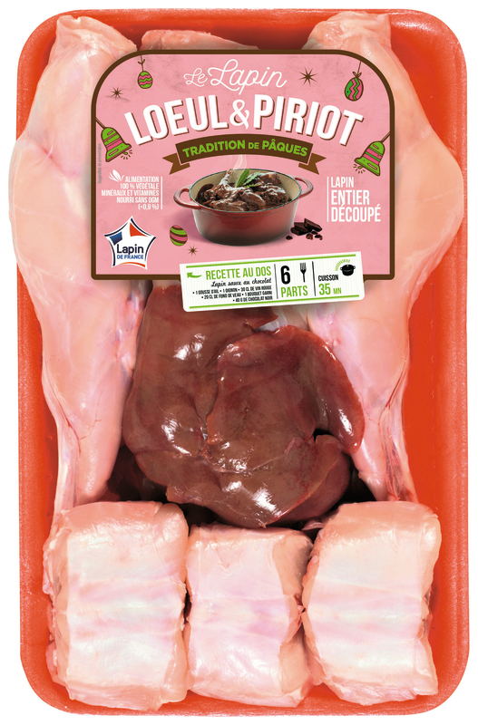LAPIN ENTIER DÉCOUPÉ loeul & piriot