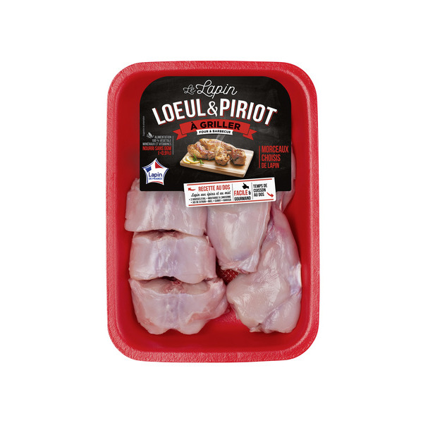 Cuisse et râble de lapin