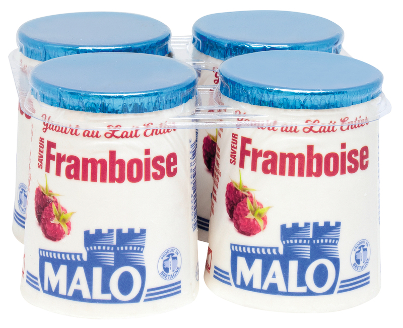  YAOURT AROMATISÉ FRAMBOISE 4X125G  code EAN 3278692420025 