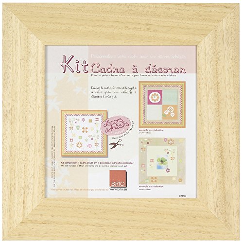 Brio - brio kit cadre à décorer graphic 21x21 cm code EAN 3279390304365 