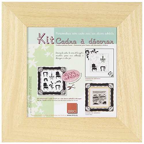 Brio - brio kit cadre à décorer noir & blanc 21x21 cm code EAN 3279390304372 