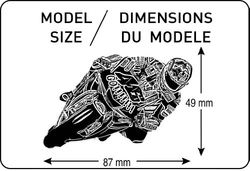 - 50928 - maquette - yamaha yzr-m1 2005 - echel...