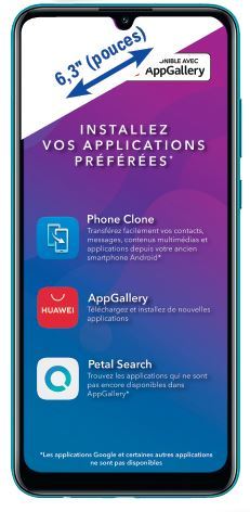 honor001 SMARTPHONE 9A BLEU(2) code EAN 3280192006166 