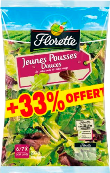 Jeunes Pousses Douces Florette code EAN 3280221711184 