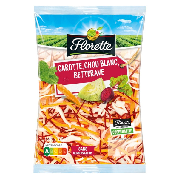  Mélange De Crudités Florette  code EAN 3280221907228 