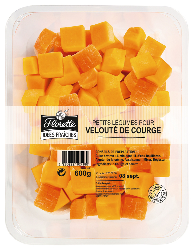 PETITS LÉGUMES POUR VELOUTÉ DE COURGE Florette