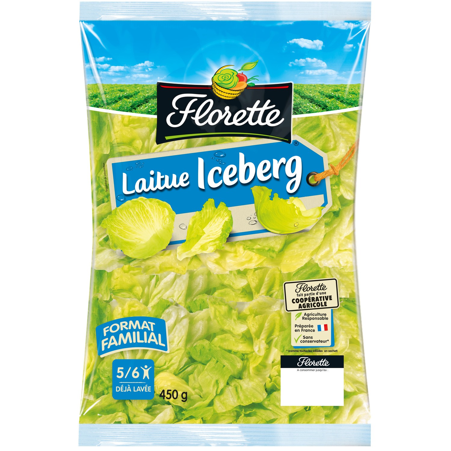 Salade laitue Iceberg FLORETTE