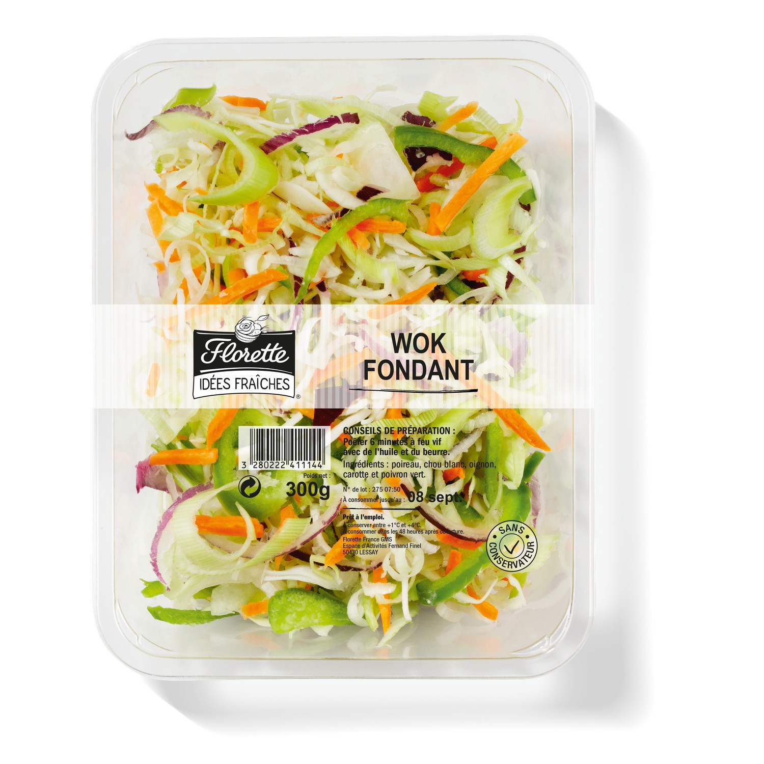 Mélange de légumes Wok FLORETTE