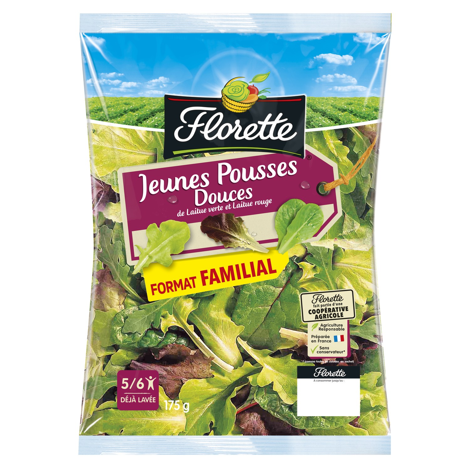 Salade jeunes pousses douces FLORETTE