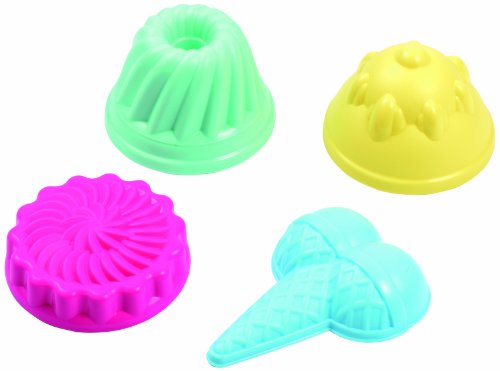 - 234 - jeu de plein air - filet 4 moules à sab...