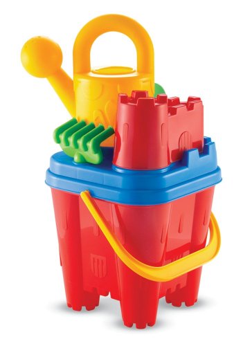 614 jeu de plein air  seau château fort  garni ...