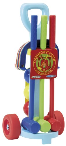 - 745 - jeu de plage et de sable - chariot croquet