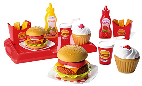 Ecoiffier - 2623 - jeu d'imitation - cuisine - set hamburger code EAN 3280250026235 
