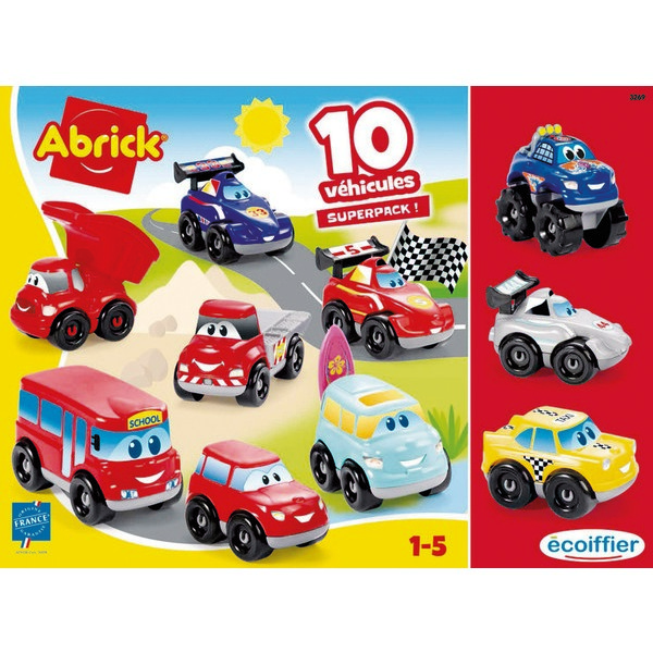 COFFRET 10 VÉHICULES 