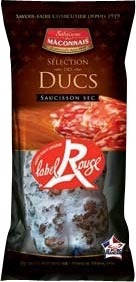  SAUCISSON SEC LABEL ROUGE “SÉLECTION DES DUCS” code EAN 3280960010012 