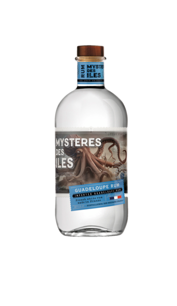 MYSTÈRE DES ÎLES RHUM GUADELOUPE BLANC
 code EAN 3281465495038 