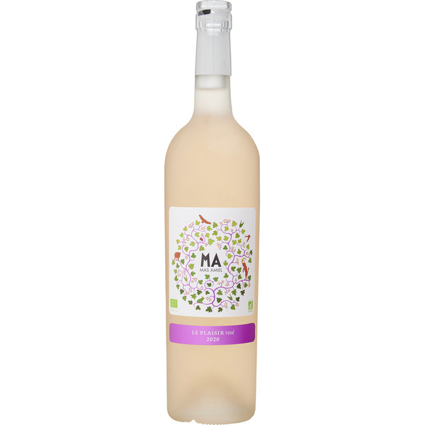 MAS AMIEL 
"LE PLAISIR ROSÉ" Côtes-Du-Roussillon code EAN 3281540011214 