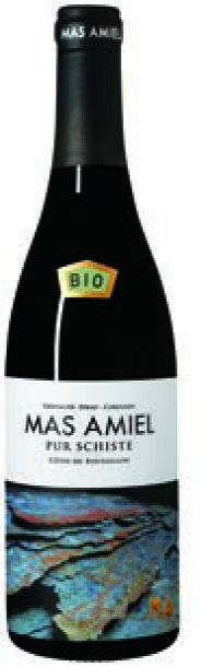  AOP(1) CÔTES DU ROUSSILLON MAS AMIEL “PUR SCHISTE” 2019.(2) code EAN 3281540120251 