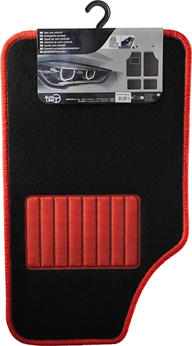 JEU COMPLET DE 4 TAPIS AUTO 
TAILLE UNIVERSELLE 3281690249758 ROCK