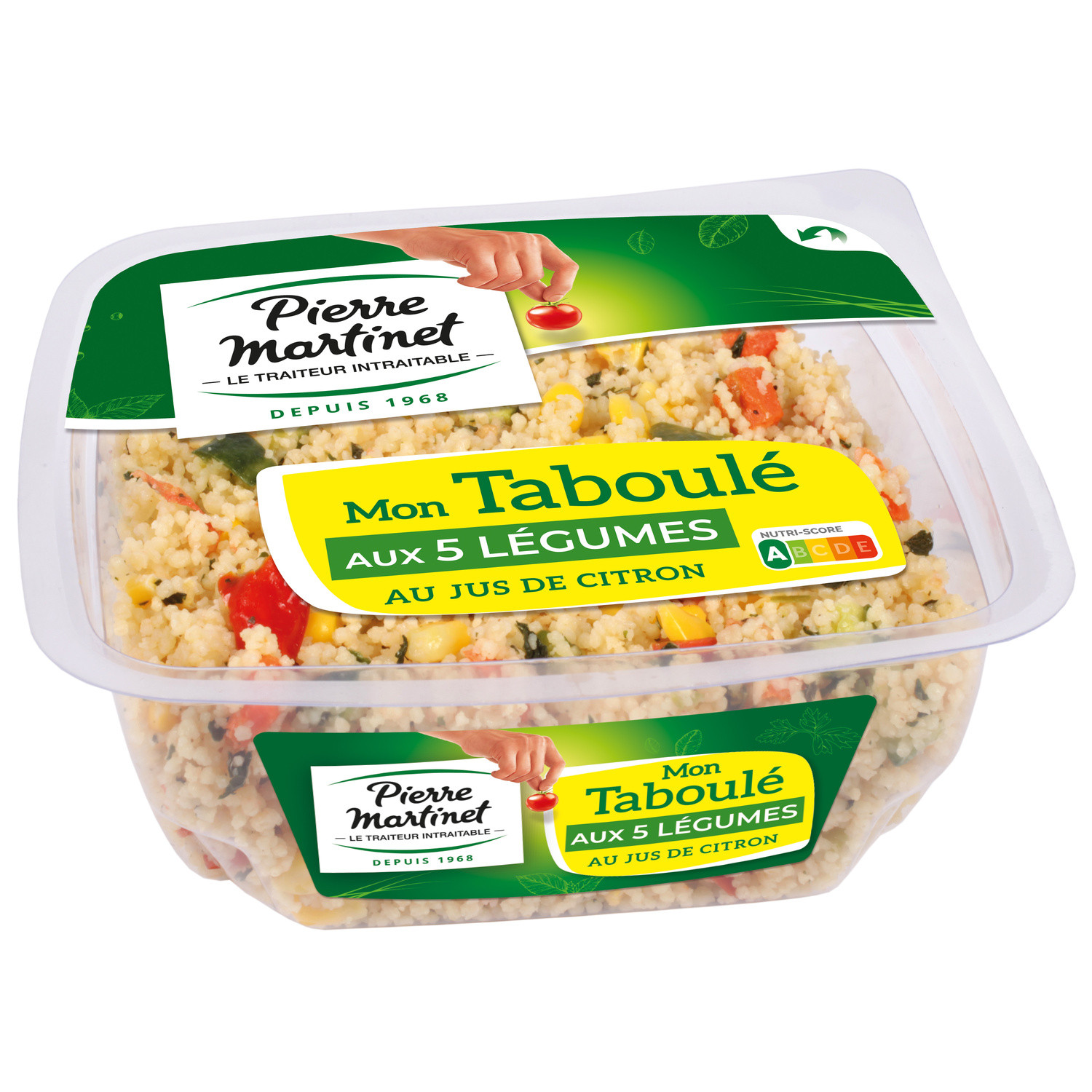MARTINET Taboulé aux 5 légumes PIERRE MARTINET code EAN 3281780868814 