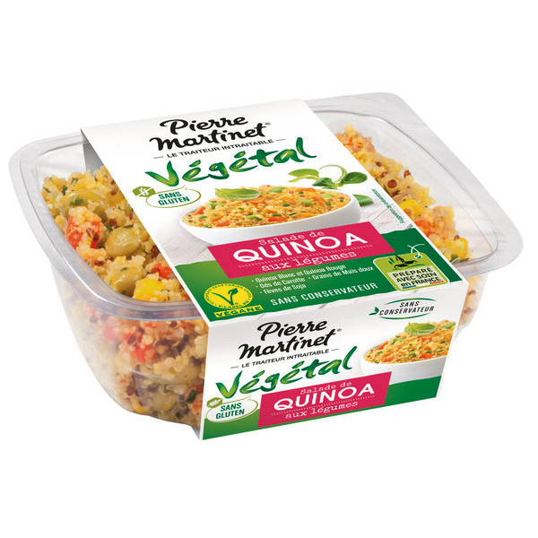pierre-martinet Salade Végétal sans gluten code EAN 3281780889994 