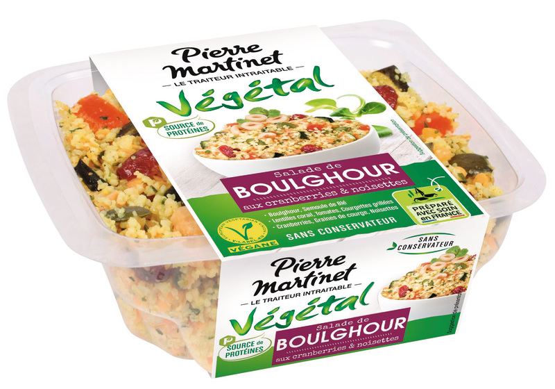 SALADE BOULGHOUR, LENTILLES, LÉGUMES ET SEMOULE...