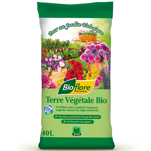 BIOFLORE TERRE VÉGÉTALE BIO code EAN 3282171000189 