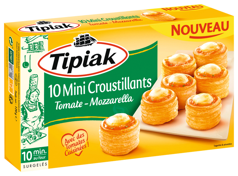 10 MINI CROUSTILLANTS DU SOLEIL SURGELÉS TIPIAK