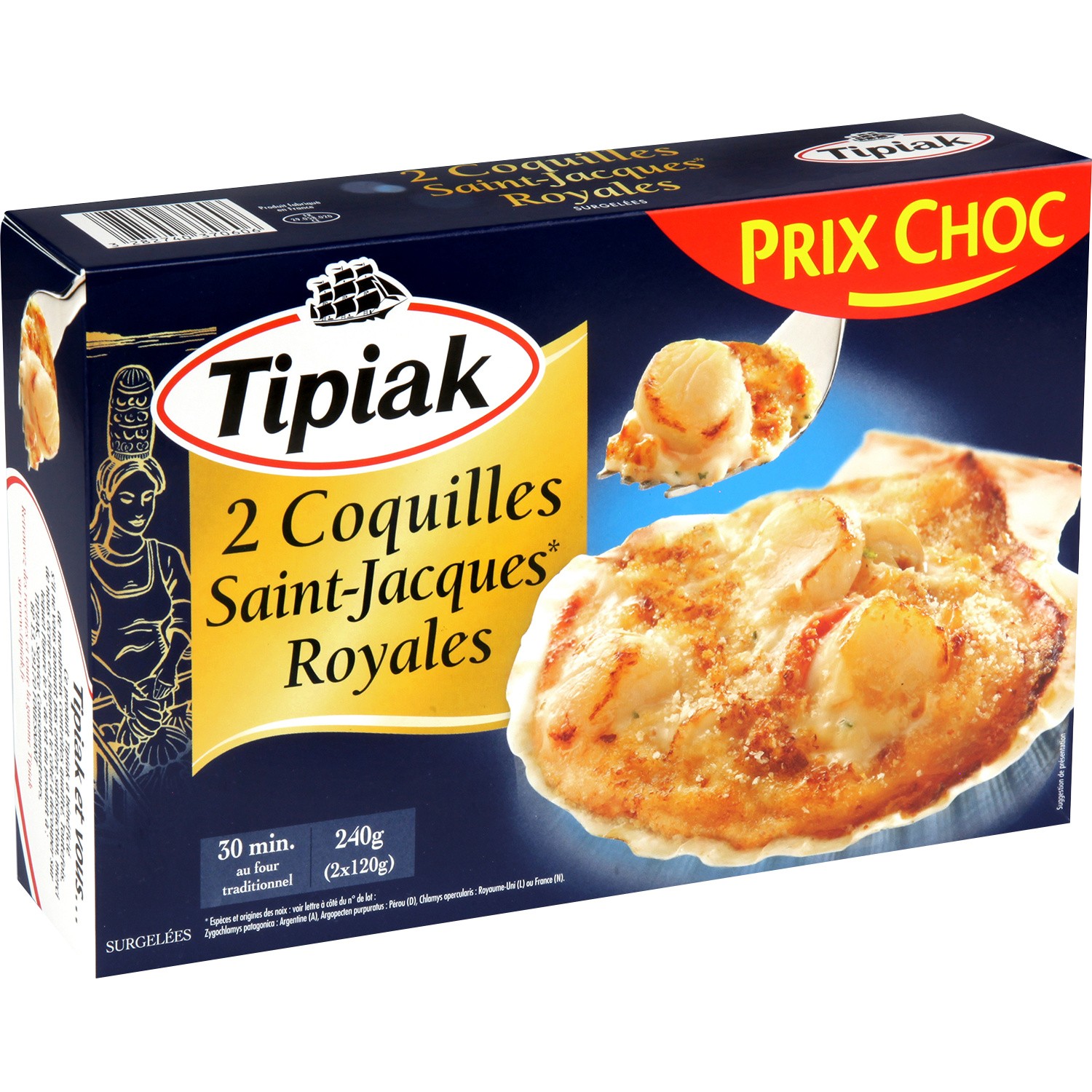 Coquille saint jacques  TIPIAK