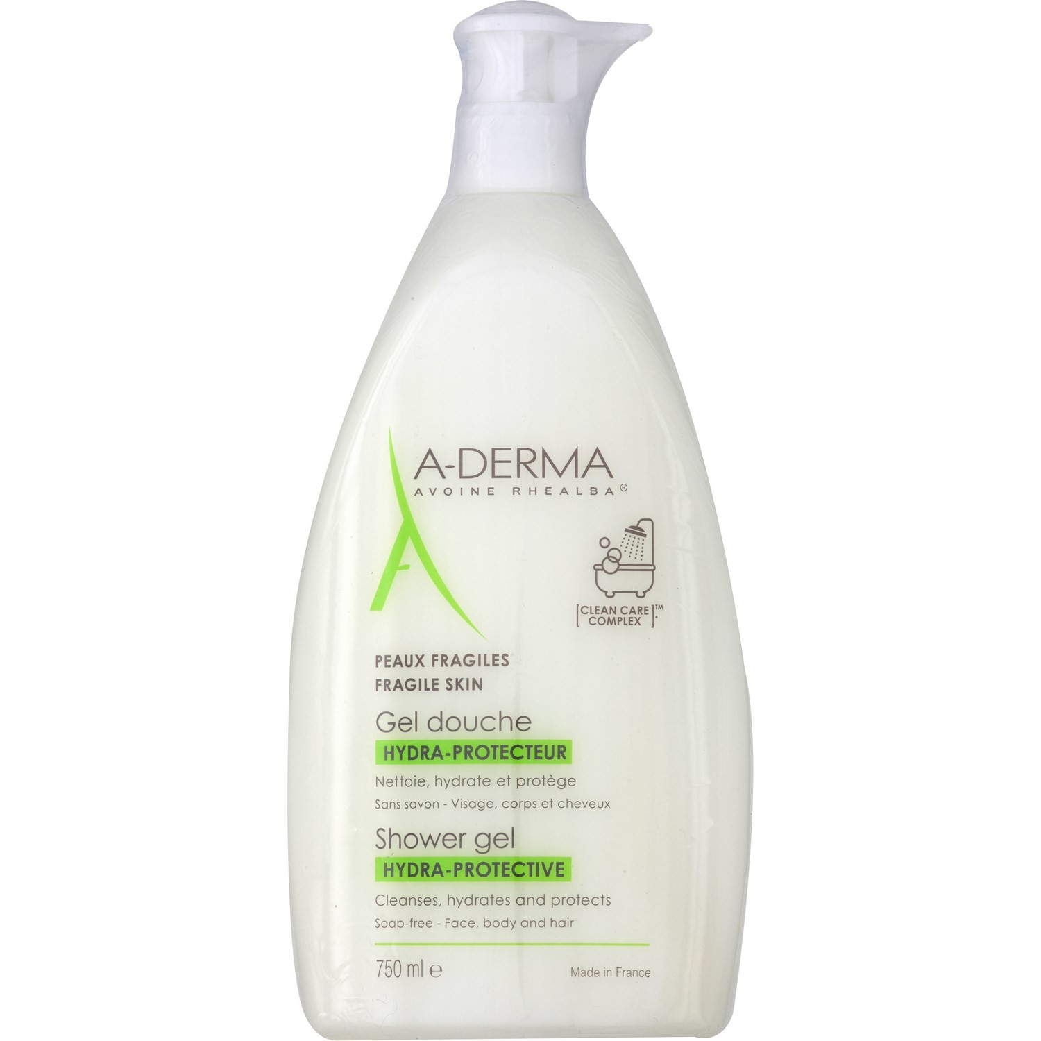 Gel douche peaux fragiles