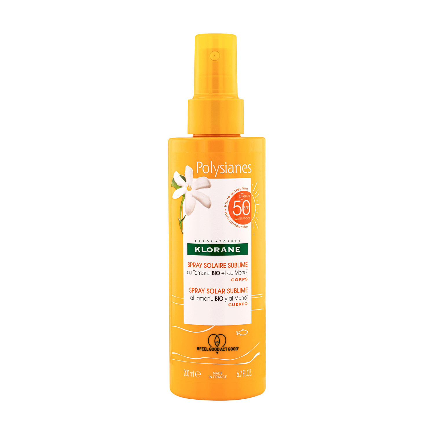 Spray solaire SPF50 KLORANE