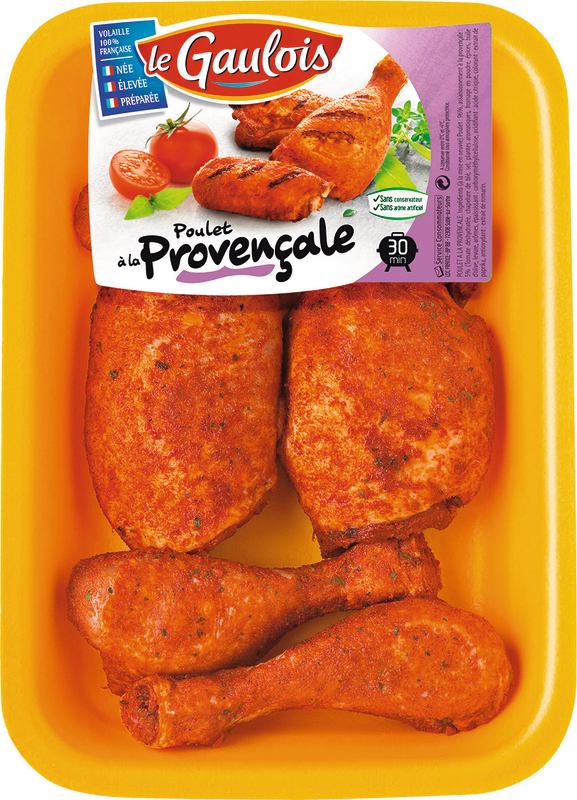 MORCEAUX POULET À LA PROVENÇALE À LA PROVENÇALE...