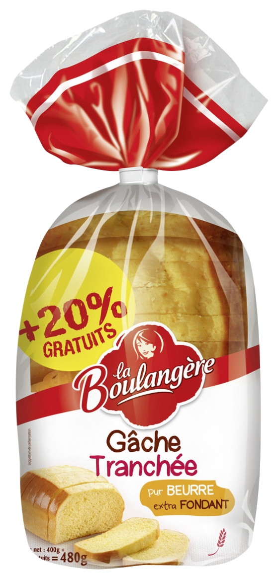 La Boulangère Gâche tranchée La Boulangère code EAN 3284230002295 
