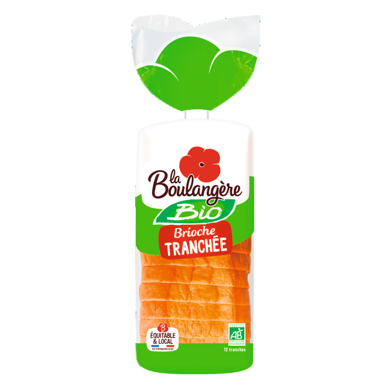 BRIOCHE TRANCHÉE BIO