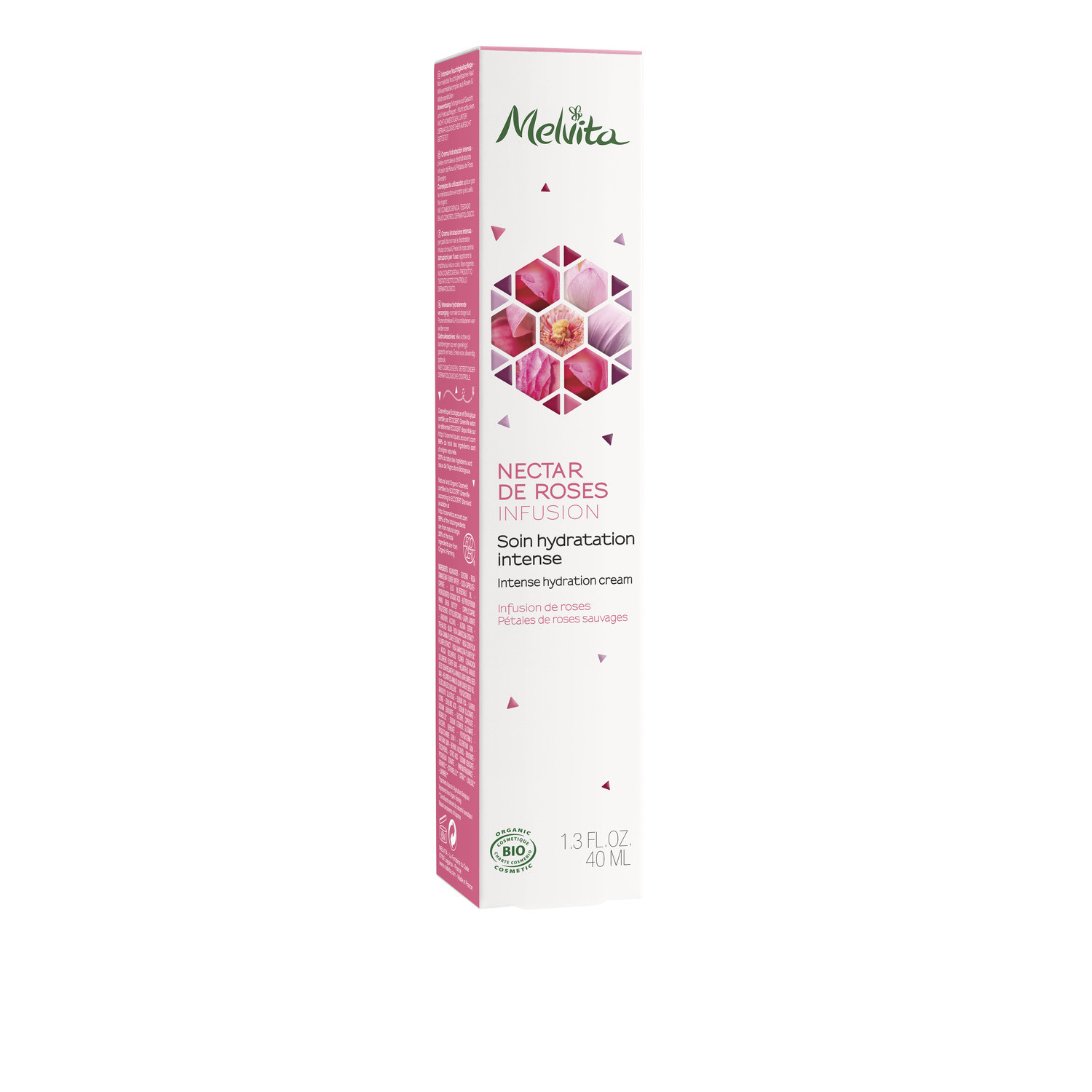 Soin visage jour nectar rose Bio MELVITA