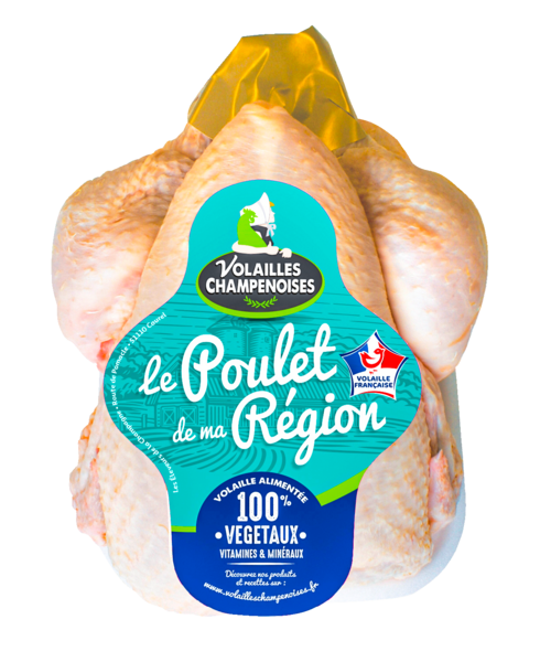 POULET BLANC PRÊT À CUIRE 
