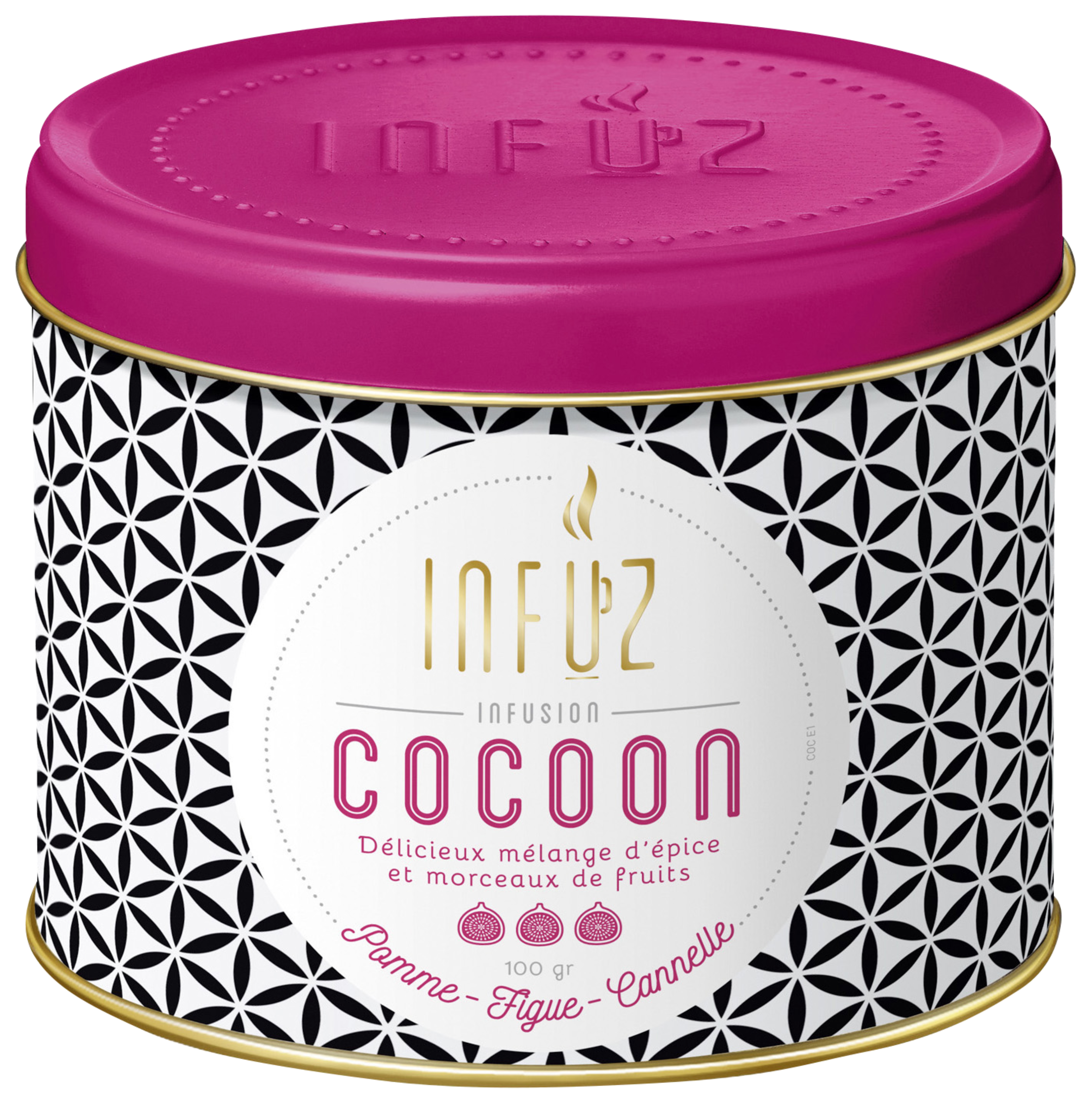 Infusion cocoon pomme, figue et cannelle 3286010040084 Infuz Infusion cocoon pomme, figue et cannelle 3286010040084 Infuz