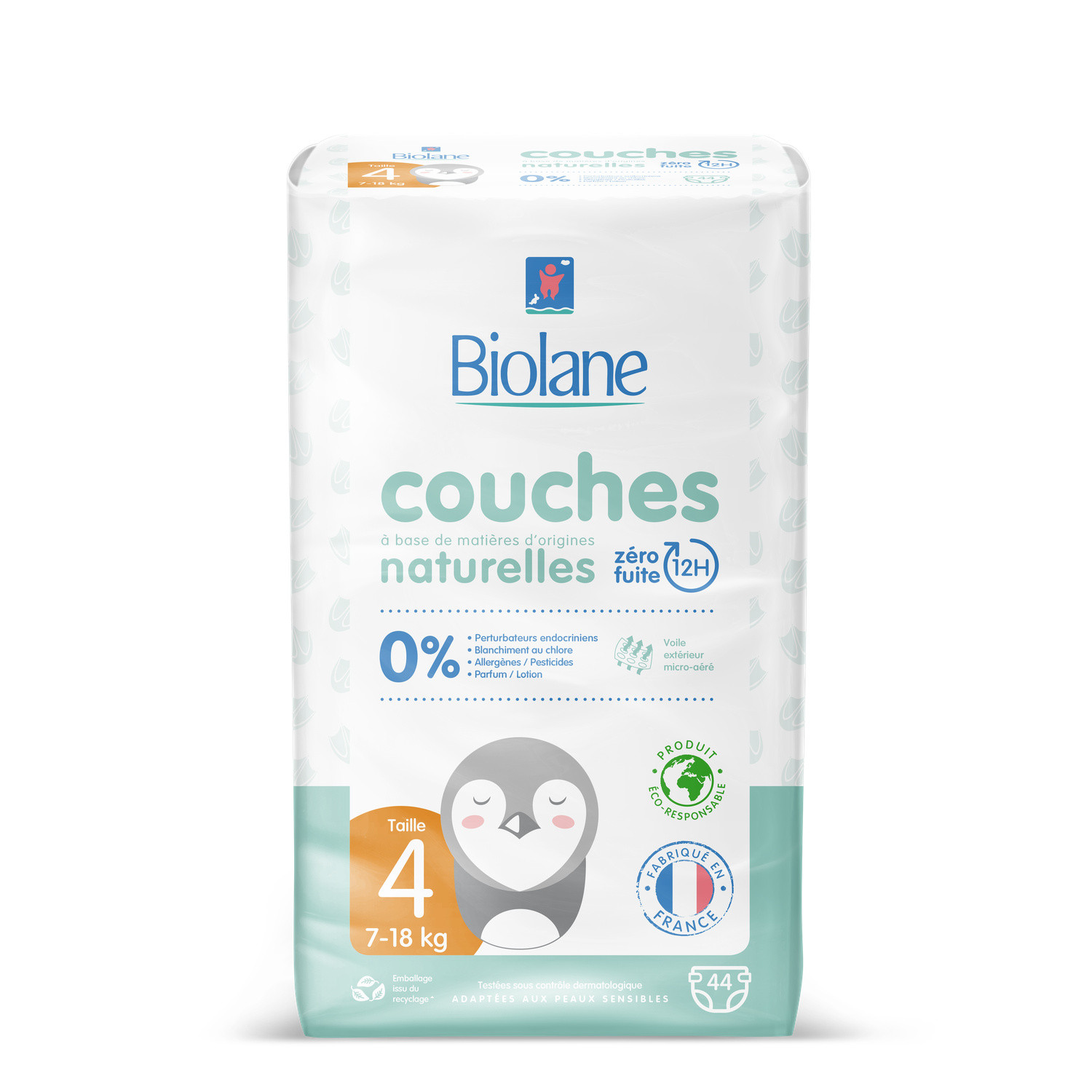 Couches bébé taille 4 : 7-18 kg BIOLANE